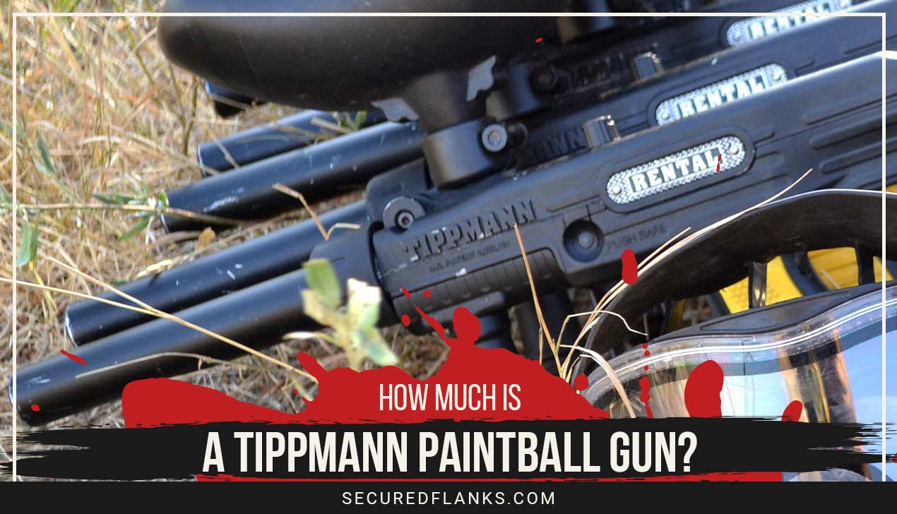 Few tippmann paintball guns on ground - How Much are they??