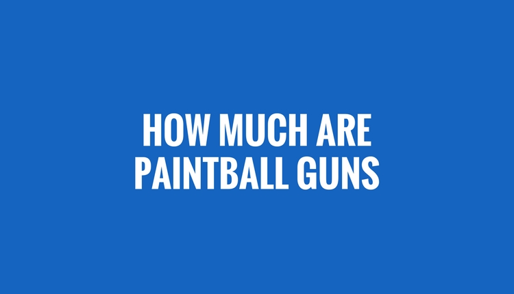 How Much Are Paintball Guns