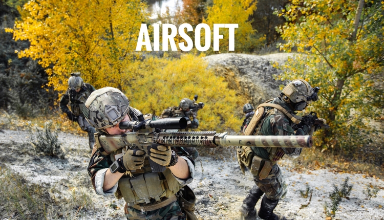 Men Playing Airsoft